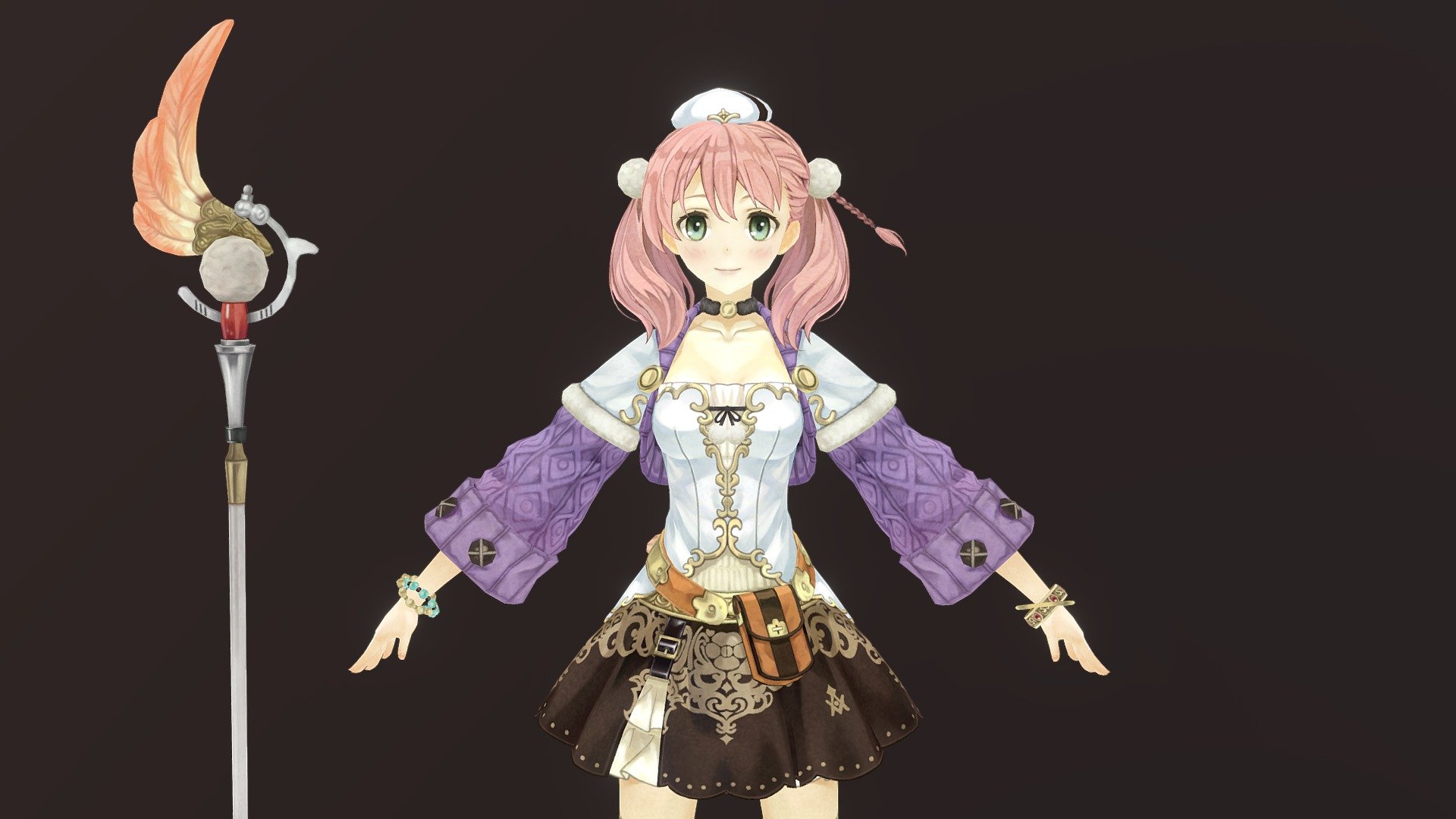 Personal Work &amp; Fan Art

Design by &lsquo;Atelier Escha &amp; Logy' Game

(I'm modfying some opacity issue in sketchfab) - Alchemist Escha - 3D model by Cecilia (@cecilia.lee) 3d model