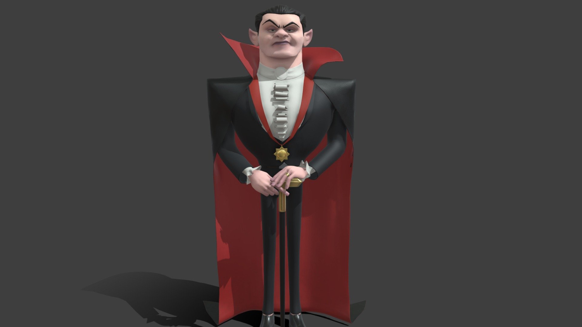 Dracula model I worked on based off a design by Ivan Oviedo. Modeled with Zbrush and Maya. Textured with Substance 3D Painter - Dracula - 3D model by Jose_A_Casillas (@jc2action12) 3d model