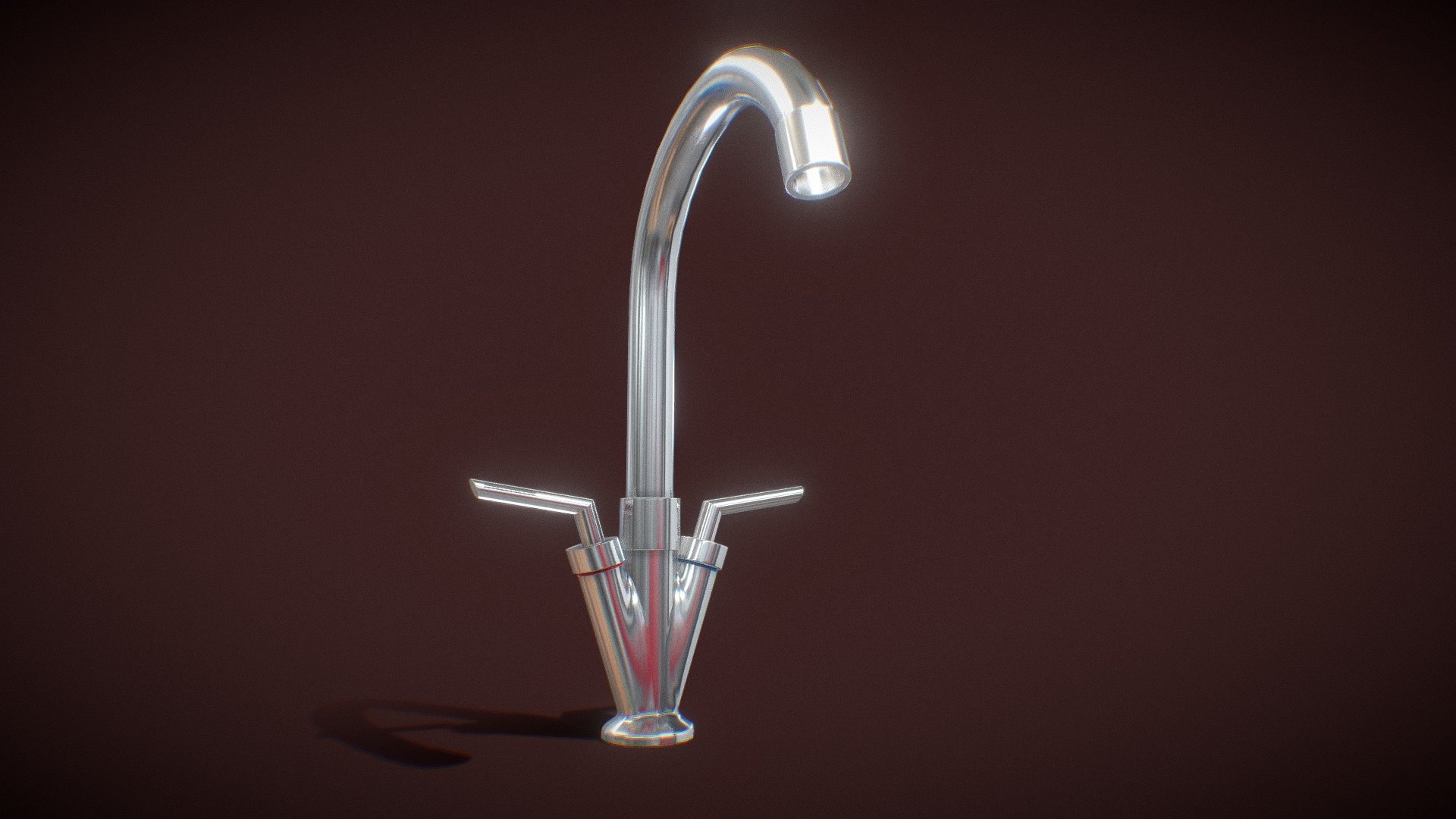 Bath TAP 3d model ready for VirtualReality(VR),Augmented Reality(AR),games and other render engines.This lowpoly 3d model is baked with 4k resolution textures.The PBR_Maps includes- albedo,roughness,metallic and normal 3d model