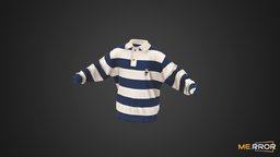 [Game-Ready] Stripes Knit object, style, fashion, 3dscanning, stripes, realistic, scanned, knit, clothe, 3d-model, 3d-scanned, sacnning, scanned-object, fashion-scan, style-scan, clothe-scan, photorgrametry, stripes-knit, mans-clothe, casual-clothe