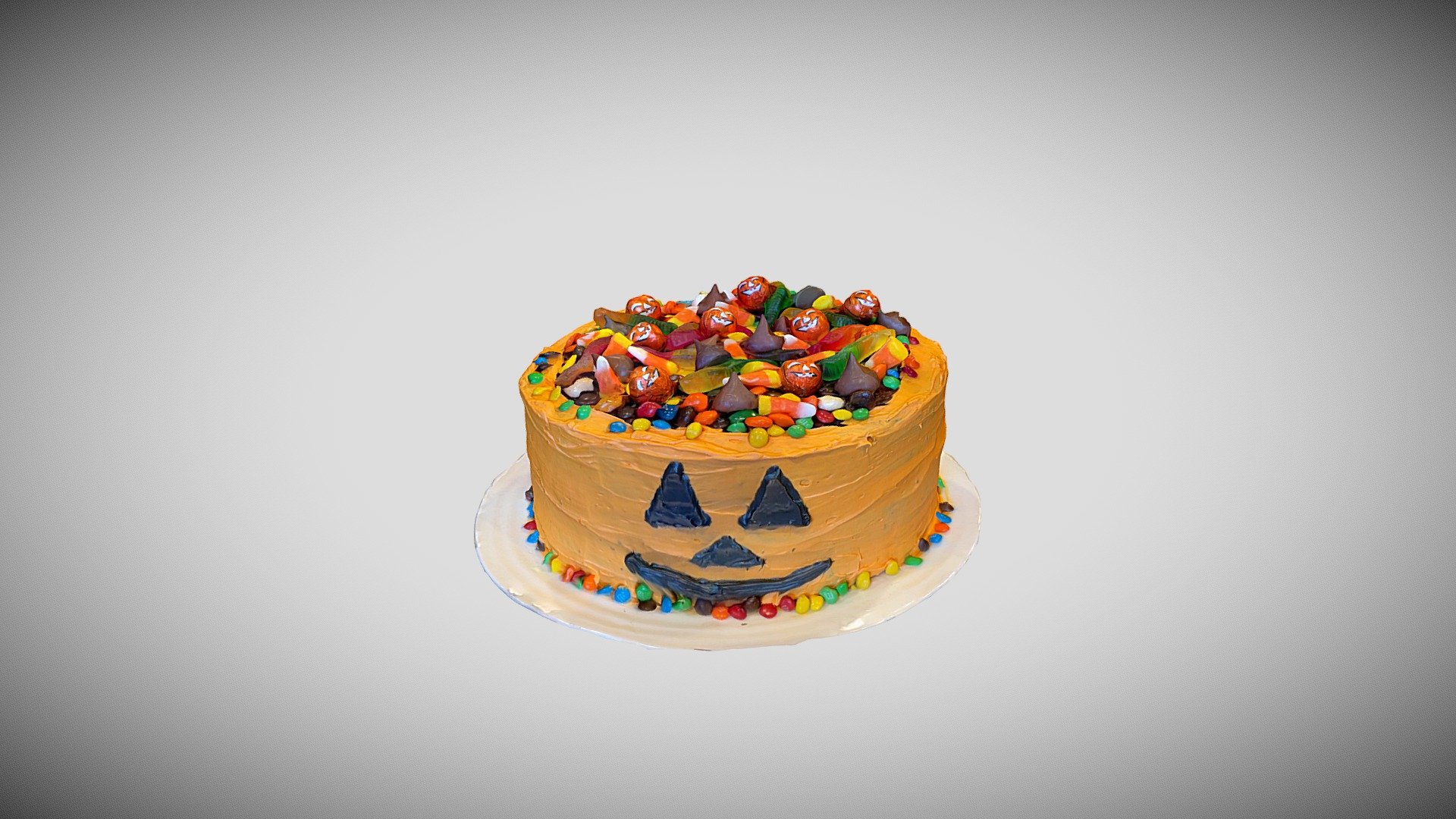 Uploading using Spectre3D Cloud - Halloween cake - Download Free 3D model by spectre3d 3d model