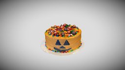 Halloween cake cake, halloween, spectre3d