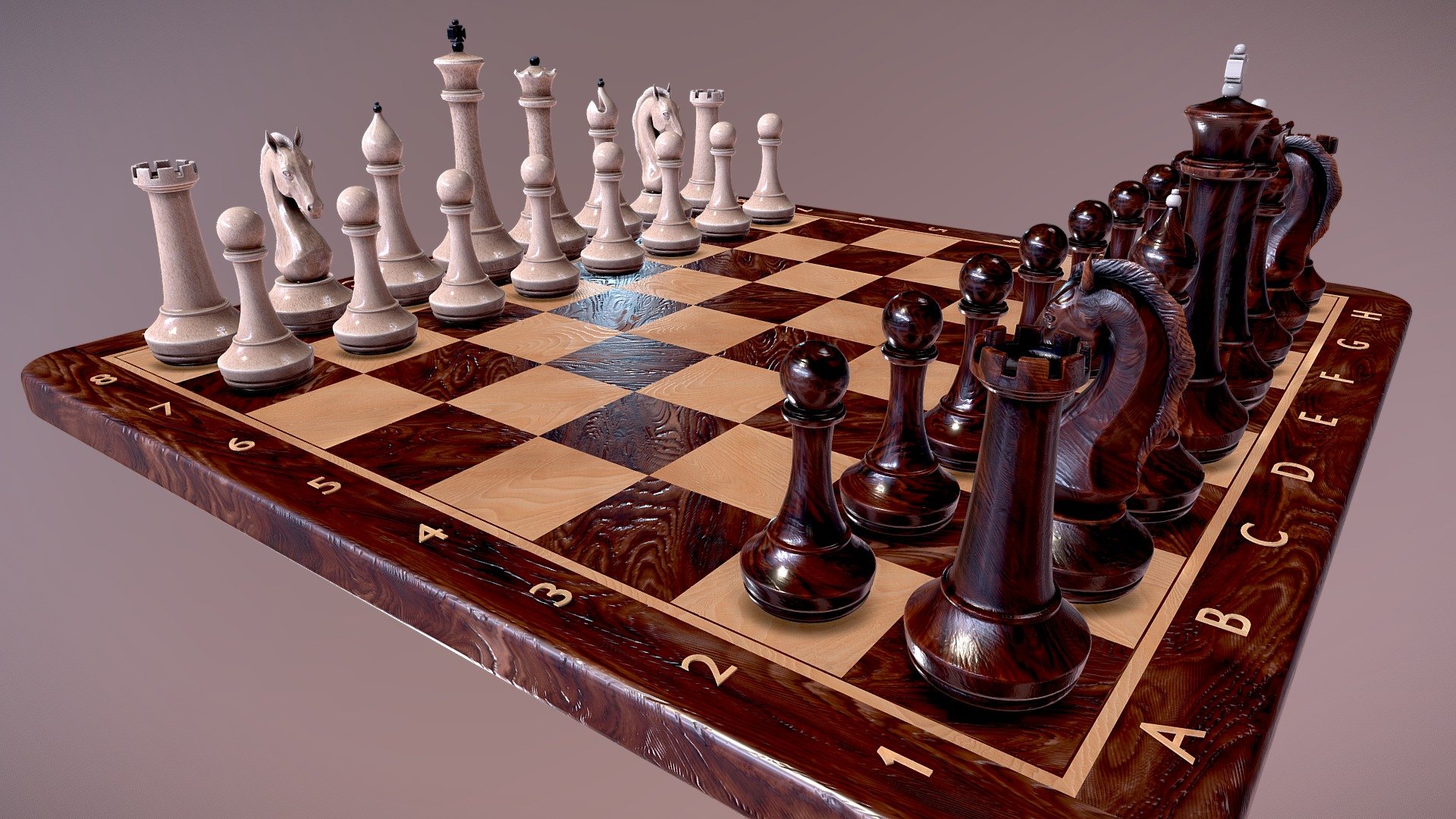 https://www.vk.com/korneyn
Classic style chess Board
My personal design - Chess Board - 3D model by Korneev Nikita Kirillovich (@nikitakorneev89) 3d model