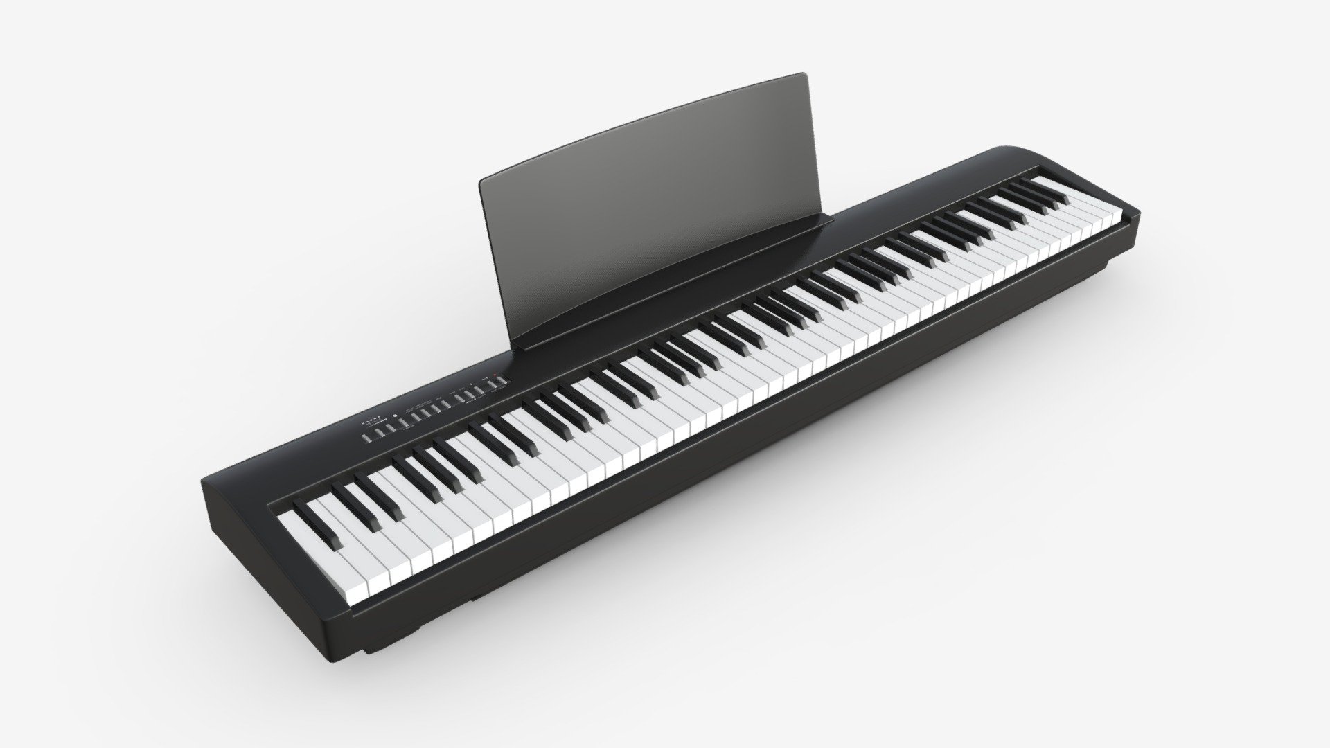 Digital Piano 03 - Buy Royalty Free 3D model by HQ3DMOD (@AivisAstics) 3d model
