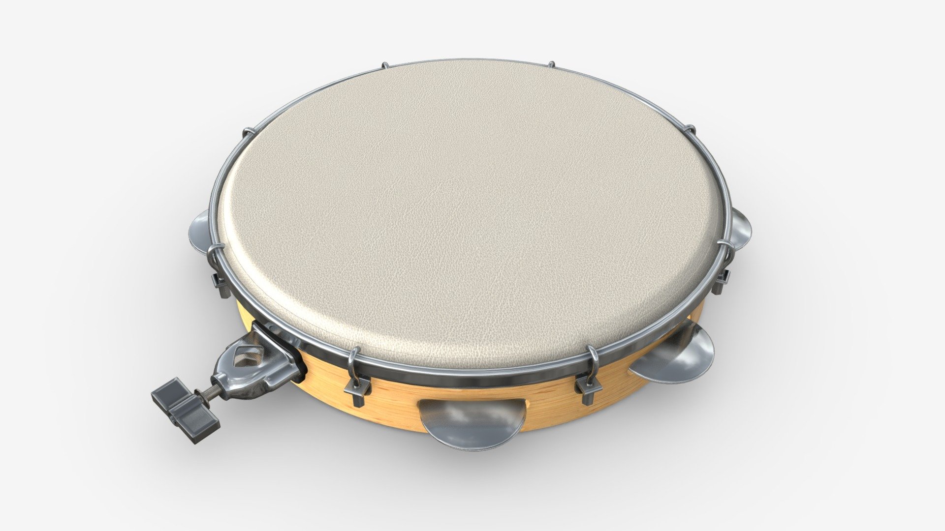 Pandeiro samba instrument - Buy Royalty Free 3D model by HQ3DMOD (@AivisAstics) 3d model
