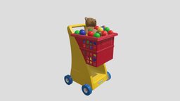 toy 36 AM232 Archmodel bear, trolley, teddy, kid, toy, children, toys, child, hobby, sport