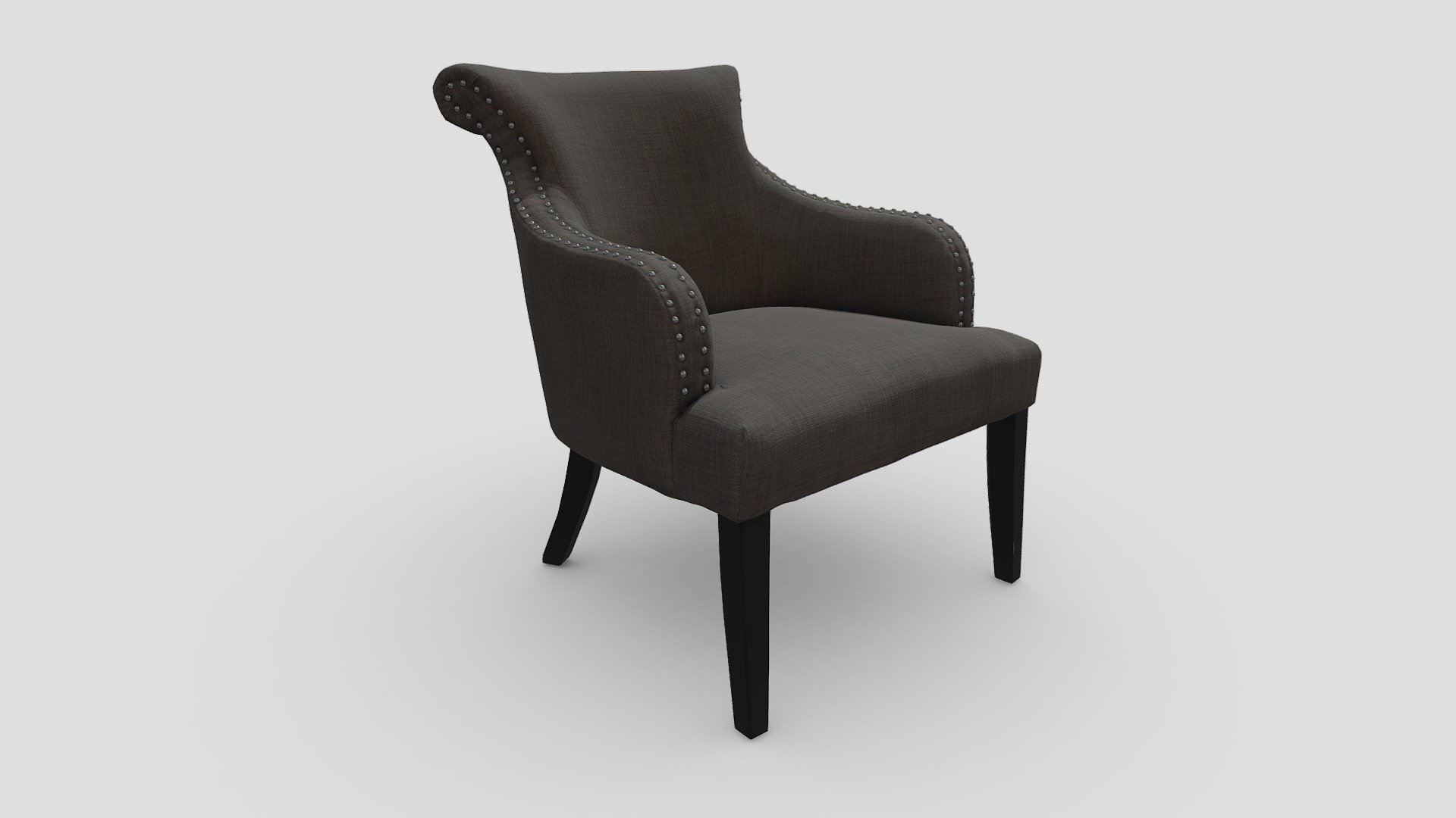 Gray Chair - 3D model by Nemanja Milosevic (@nemanja_m) 3d model