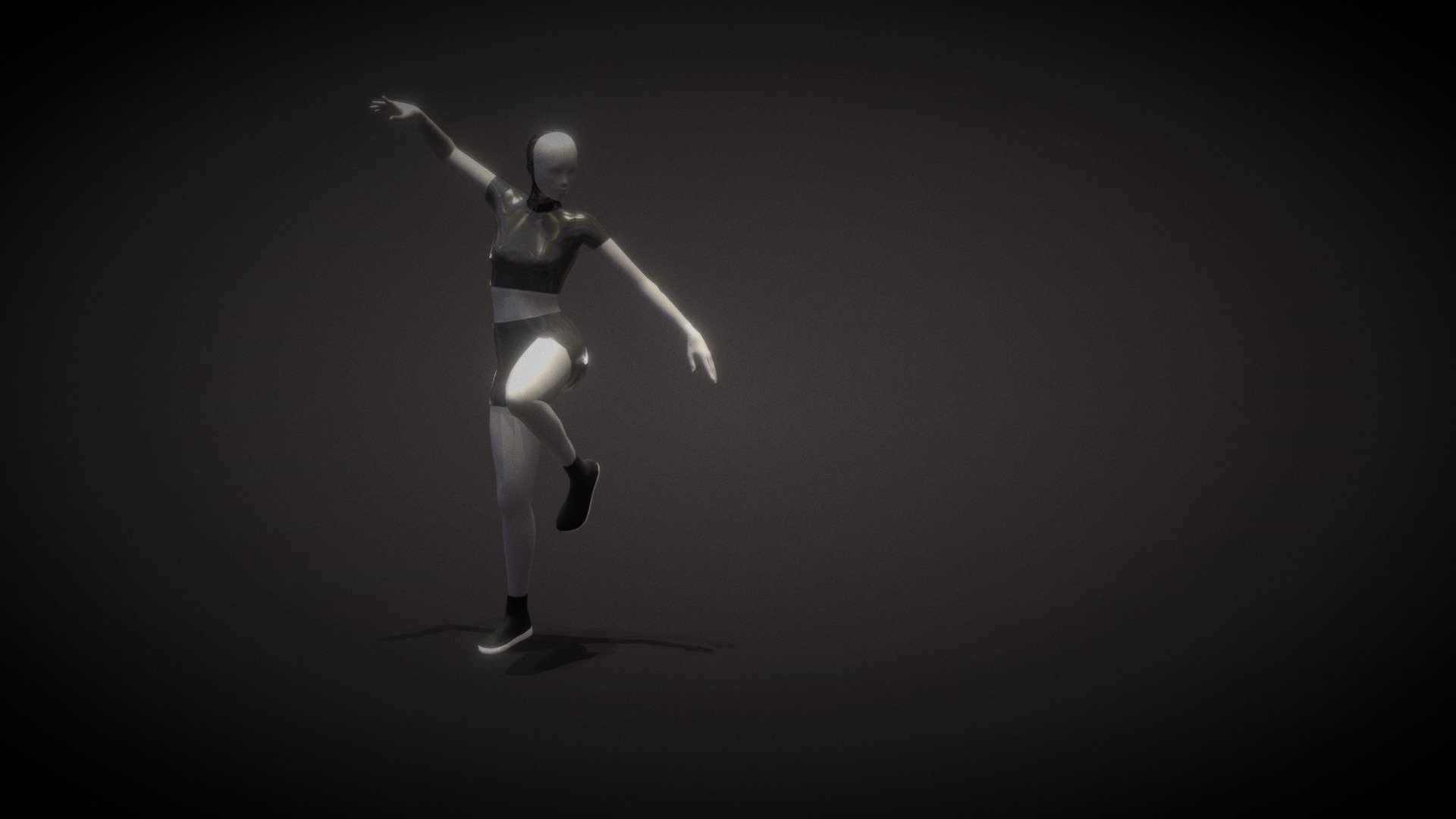 This is technical preview of the character dance animation.

.


Example of implementation: https://youtu.be/IMumqiowNRU
Please, notice how the dance works in loop, hits the music beat and how realistic it is.

.

Technical information:





seamless cycled animation loop.




animation loop duration (at 60 fps) - 1732 frames (28.8 sec)




the dance tempo - 120 bpm



.

​© Сreated by MocapDancer (A&amp;M Mocap) - A&M: Lambada solo (120 bpm) - dance animation - Buy Royalty Free 3D model by MocapDancer 3d model