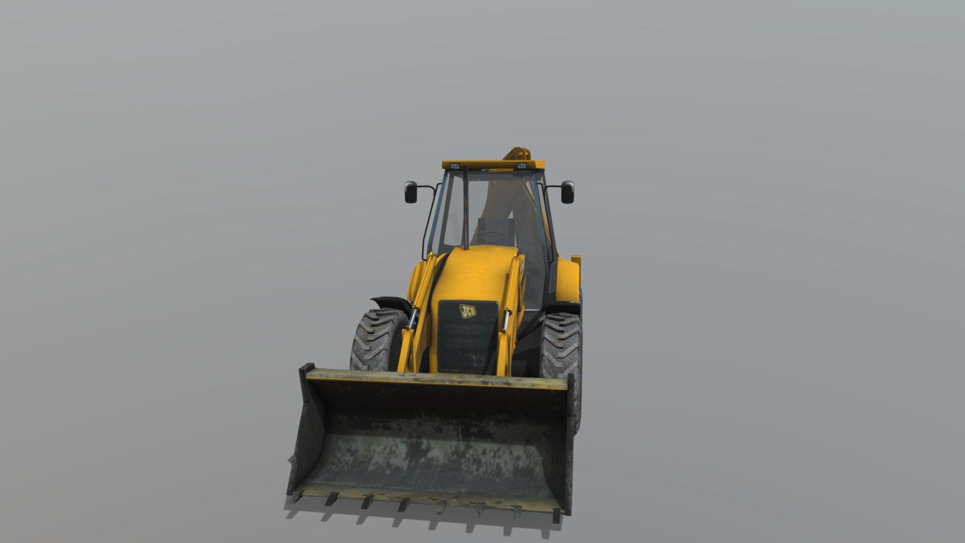 Construction Backhoe my son and I made together. The Model was made in 3DS Max, we used Substance and Photoshop. 2 textures, 1024 x 1024 for base color and 256 x 256 for wheels and Alpha. Model is about 6.5K Ploygons 3d model