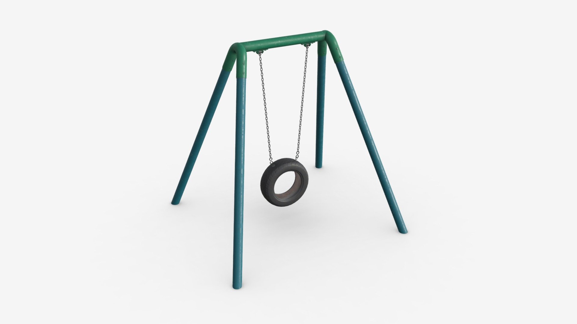 Outdoor tire swing 04 - Buy Royalty Free 3D model by HQ3DMOD (@AivisAstics) 3d model