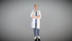Female doctor posing 414 style, archviz, scanning, people, doctor, nurse, hospital, realistic, science, mask, medicine, woman, beautiful, realism, ukraine, posing, gloves, femalecharacter, stethoscope, realitycapture, lowpoly, scan, female, medical, human, highpoly, sterile, scanpeople, deep3dstudio, covid-19, medicalcoat, medical-gown