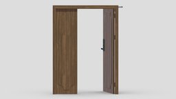 Modern Single Wood Door