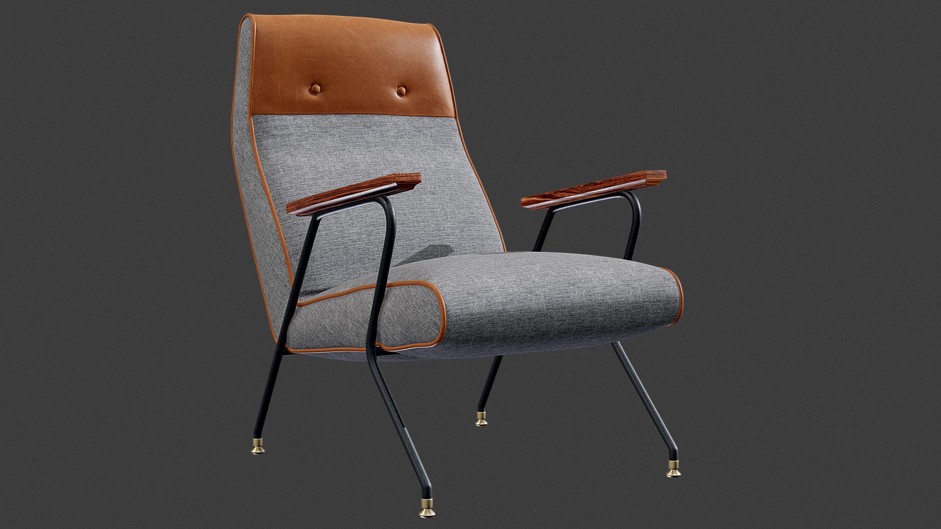 Quentin Chair - 3D model by TypicCube 3d model
