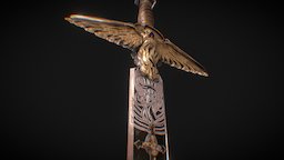 Aurice Angel Sword medieval, angel, awesome, weapon, cool, sword, stylized