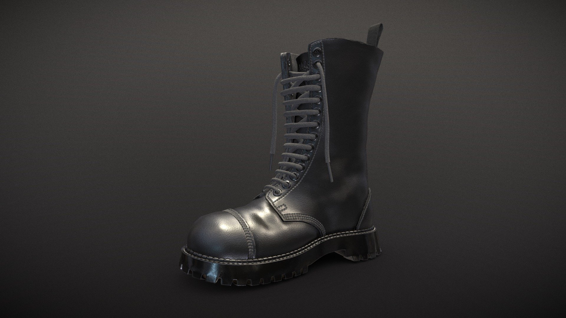 Grinders Boots - Stag MID 14 Eyelets

Game and production ready 

Single UV space

PBR and UE4 4k Textures

FBX and OBJ - Grinders Boots - Stag MID - Buy Royalty Free 3D model by Feds452 3d model