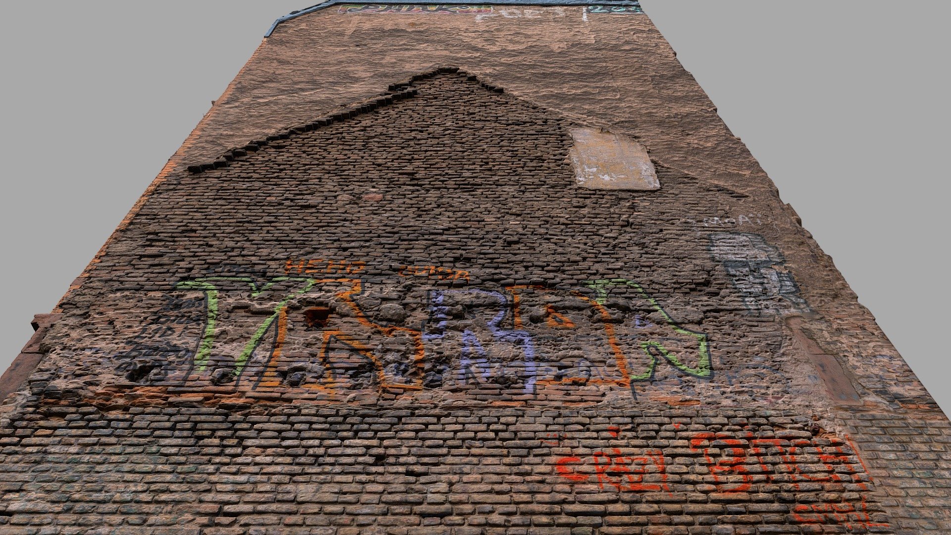 Highly detailed scan of a townhouse partly destroyed long ago and located in Strasbourg, France. Model was modified to be easily added to any urban environment.

8 x 8k UDIM textures diffuse and normal and high poly, ideal for photorealistic rendering in UE5



Wall scan No. 9

Urban &amp; Industrial collections

Good for adding realism to your industrial / abandoned scenes

diffuse/normal - Wall scan No. 9 - Buy Royalty Free 3D model by 3Dystopia (@Dystopia) 3d model