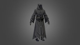 Obsidian Mage Robes 