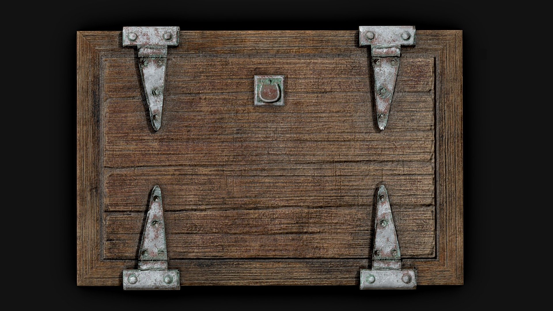 Old trapdoor - Buy Royalty Free 3D model by Giora (@ChubbyPanda) 3d model