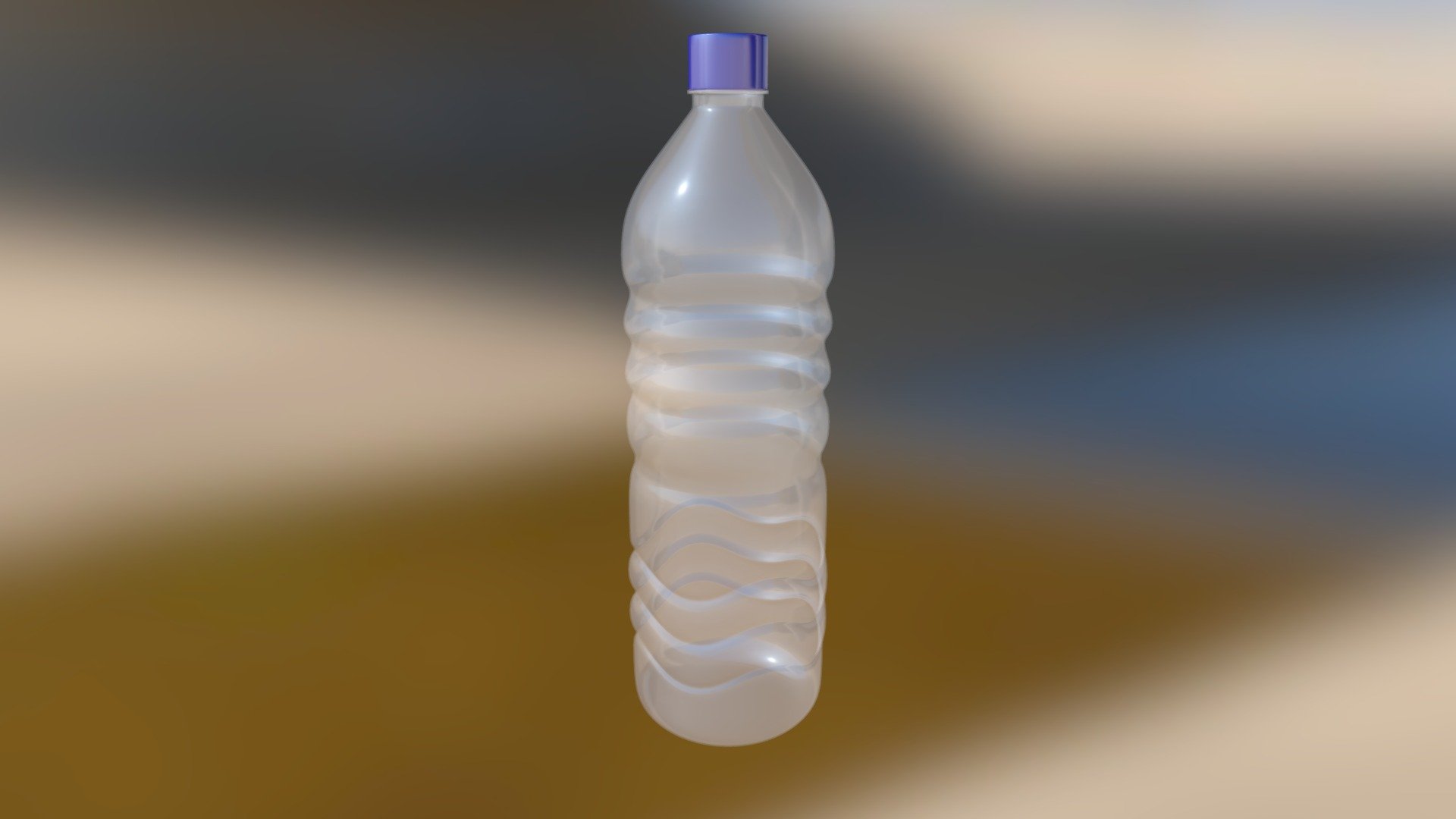 Created with blender 2.73 - Plastic Bottle - 3D model by Mohammad Khaled (@mHmdkhld) 3d model