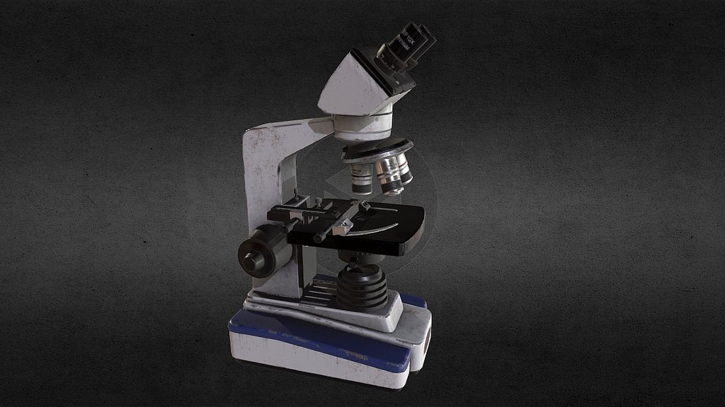 Microscope game model for an abandoned laboratory
8023 Tris
1 Material
5 Textures

Software used: Maya, Photoshop, Substance Painter - Microscope Game Model - 3D model by hughjaz3d 3d model