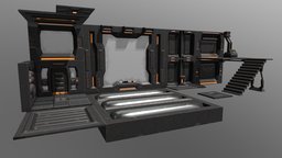 Space Station Elements spacestation, leveldesign, modular