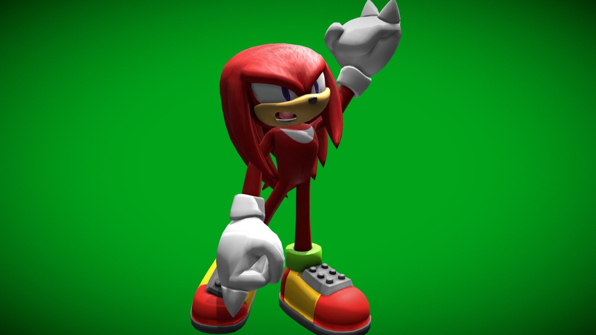 Kunckles The Echidna free to download, but if you use it for anything please give credit to me the creator. Thank you - knuckles the echidna - Download Free 3D model by HiddenMatrixYT 3d model