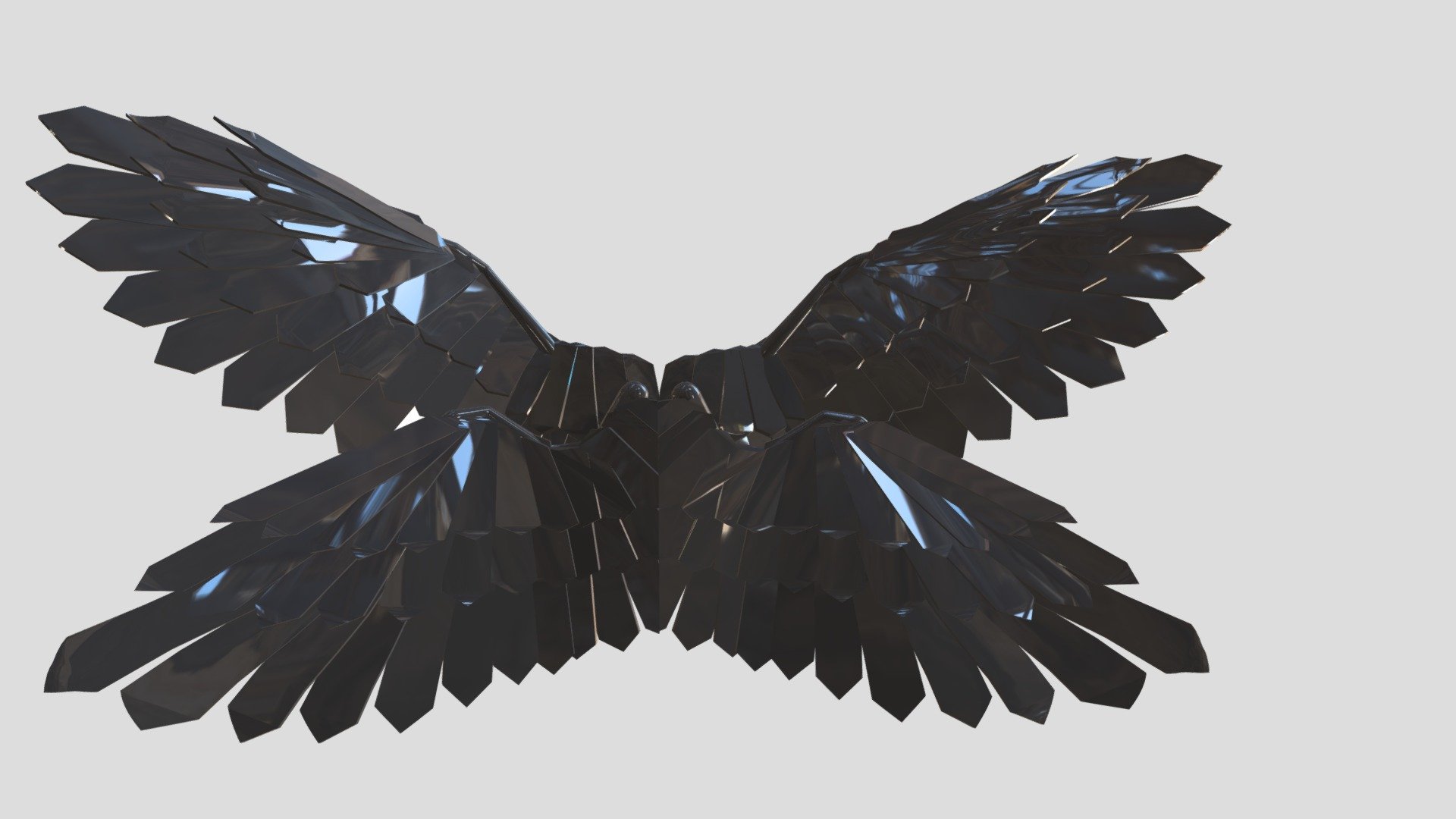 Efim Wing - Download Free 3D model by FridaFlame 3d model