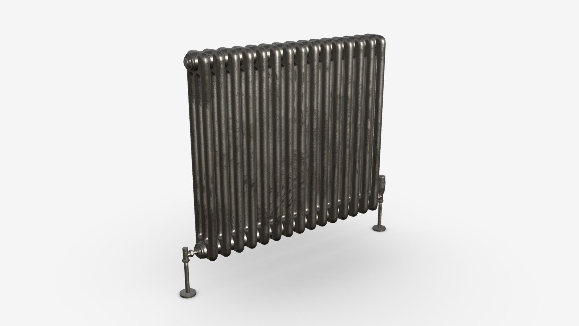 Horizontal column bare radiator 02 - Buy Royalty Free 3D model by HQ3DMOD (@AivisAstics) 3d model