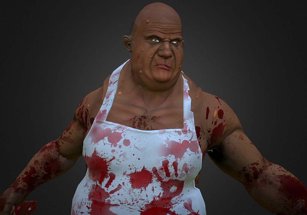 Lost Soul - Butcher - 3D model by Thiago Alves (@thiagorocker) 3d model