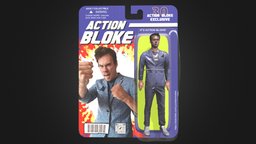 ACTION BLOKE toy action figure