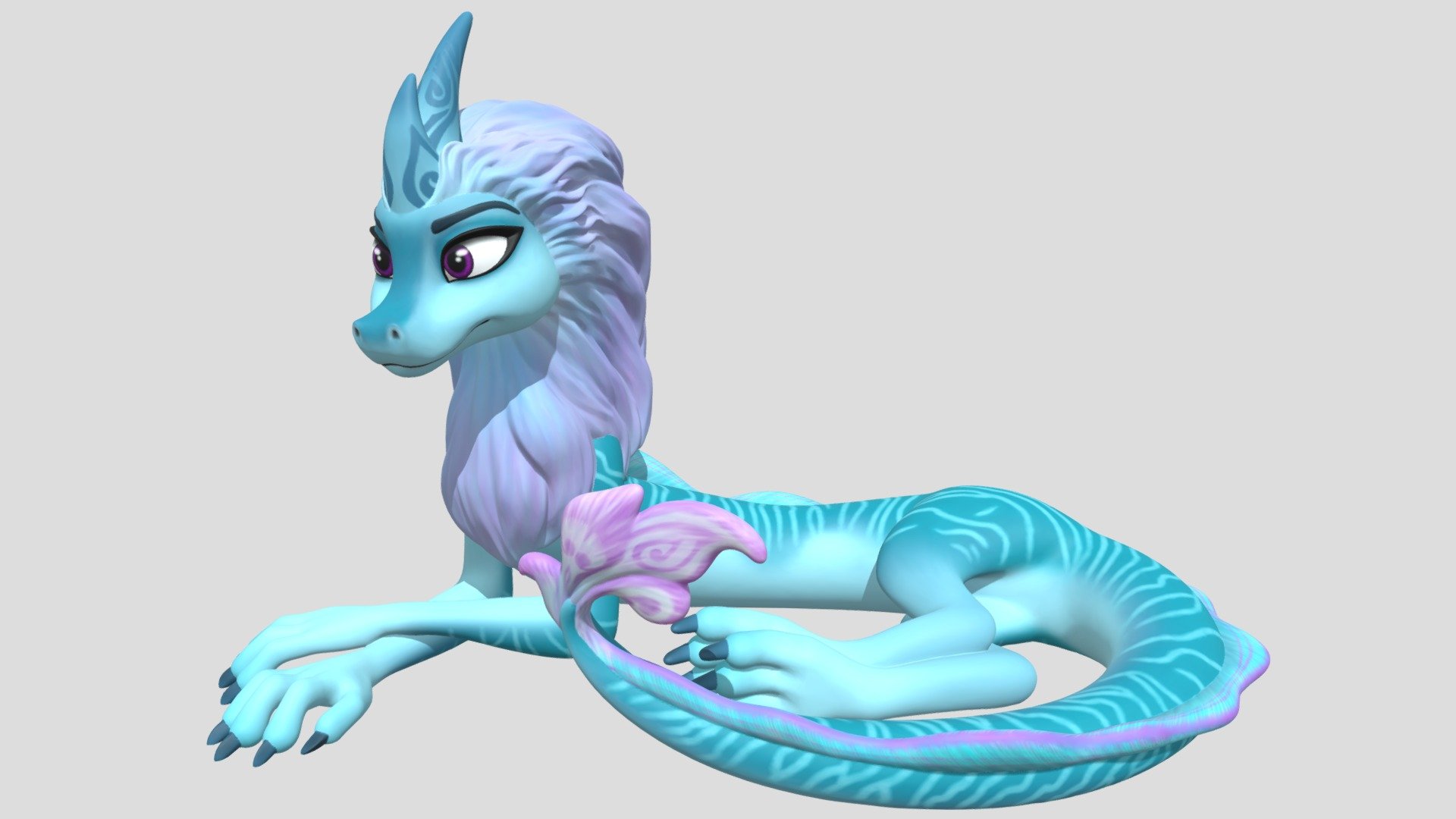 Sisu from &lsquo;Raya and the last dragon' (c) Disney - Sisu the dragon - Download Free 3D model by teonanakatle 3d model