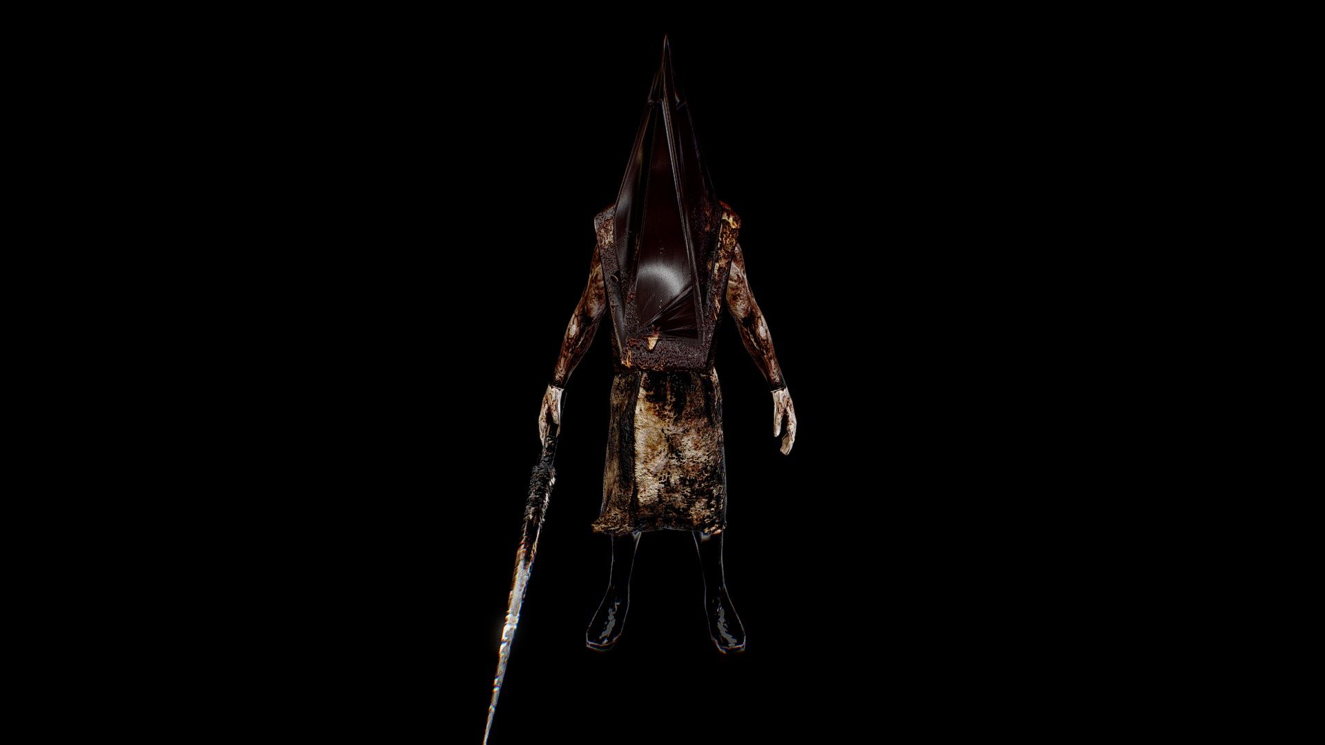 HD Shaders - Pyramid Head // Silent Hill 2 - 3D model by HorrorKingMario 3d model