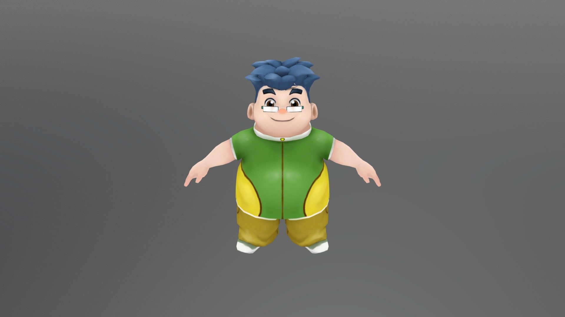 fat boy - 3D model by luweiguo 3d model