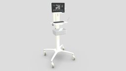 Veterinary Ultrasound Monitor Machine device, hospital, surgery, veterinary, ultrasound, ultrasoundmach