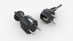 Power cord plugs