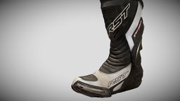 Motorcycle boots leather leather, motorcycle, boots, photogrammetry, polycam