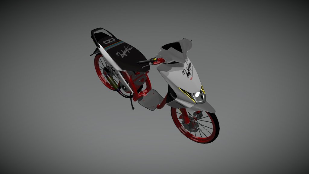 Published by 3ds Max - honda beat street drag look - 3D model by mystockart 3d model