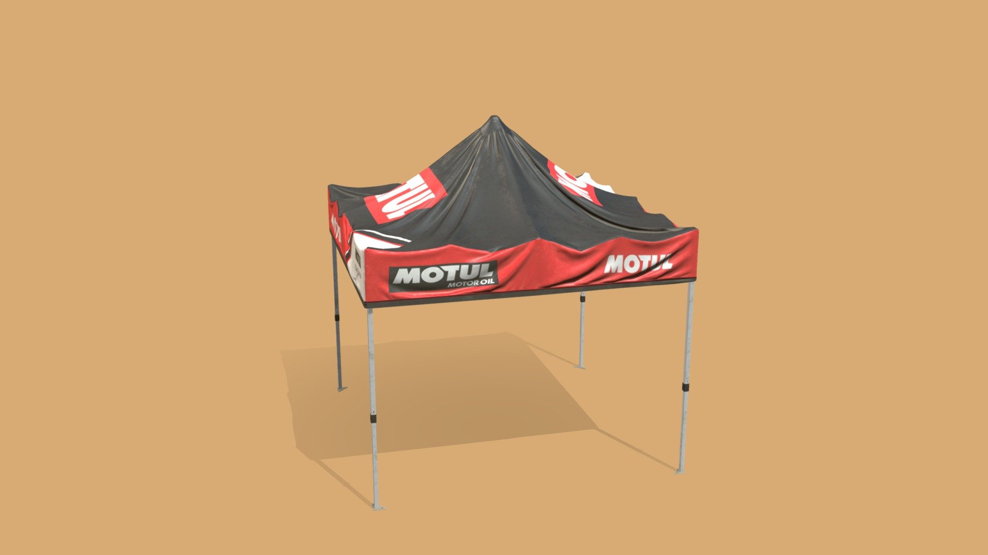 Tent (canopy) - Tent - 3D model by Aleksandr Nazymok (@aleksandr_nazymok) 3d model