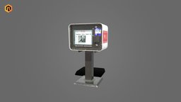 Newspaper Vending Machine device, stand, news, kiosk, urban, vending, park, booth, info, machine, newspaper, newspapers, street, shop