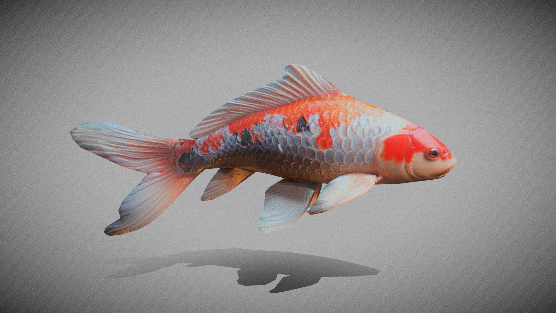 LOW POLYGON FOR GAME!

Examples are used in the Metaverse or Game WebGL.
https://www.spatial.io/@7plusdesign
 - Koi Fish - Download Free 3D model by 7PLUS 3d model