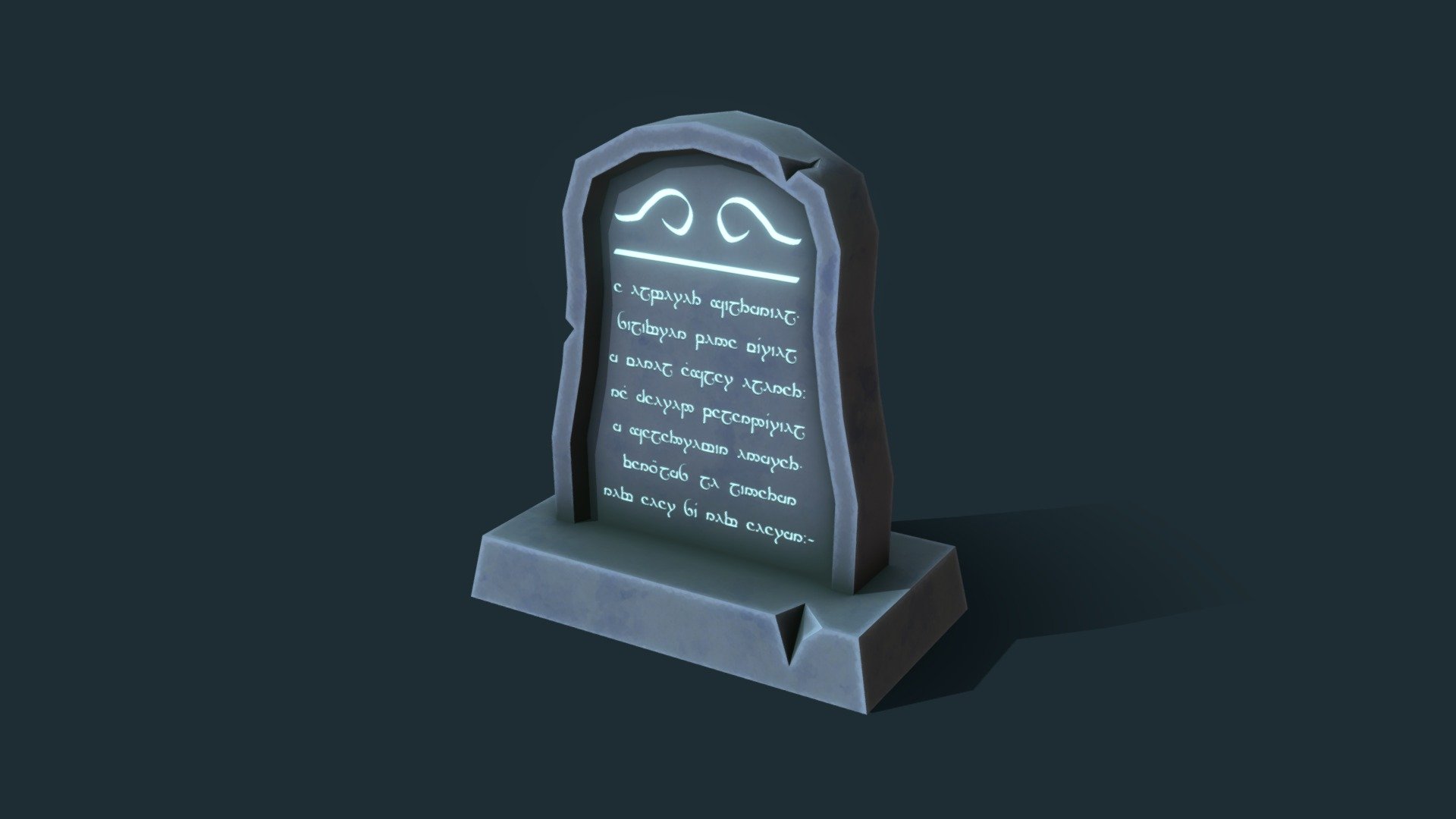 Simple stylized grave stone for your cemetery scene

Tris: 208

Verticles: 114

Textures: 2k
 - Stylized Grave Stone - Buy Royalty Free 3D model by SantyFrow 3d model