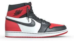Jordan 1 Retro High OG Bred Shoe shoe, red, one, style, high, fashion, retro, runner, nike, og, running, jordan, 1, sport, black, bred