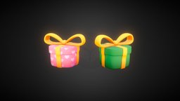 Gift stylized prop, christmas, gift, props, free3dmodel, downloadable, freedownload, props-assets, christmas-tree, sketchfabchallenge, props-game, freemodel, stylizedmodel, sketchfabweeklychallenge, downloadable-model, props-assets-environment-assets, free, stylized, sketchfab, download