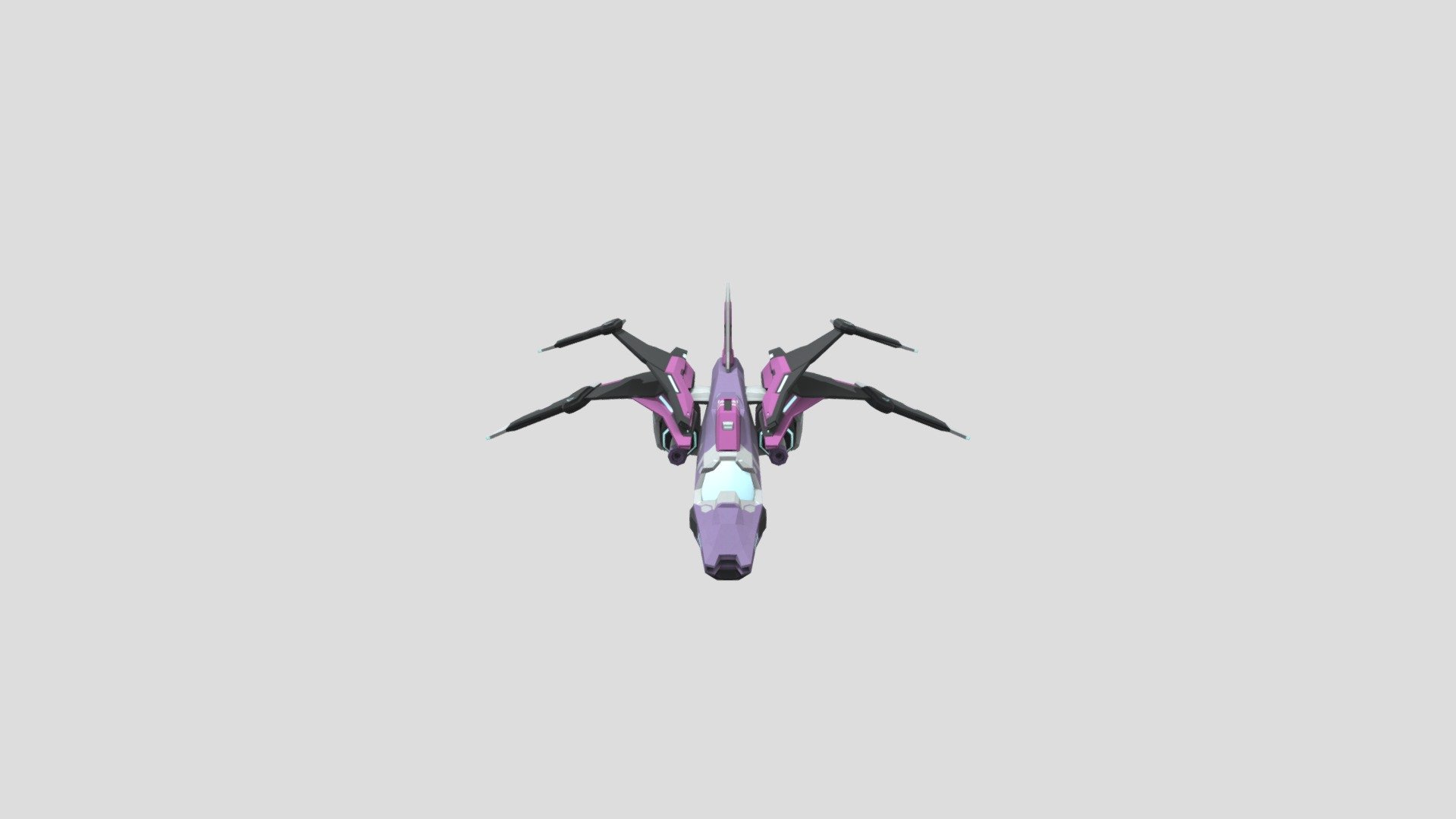 This spaceship fleet include 20 Low-Poly original ships. (This design is my own concept, does not repeat any existing work. You can use it without a doubt about copyright) 3d model