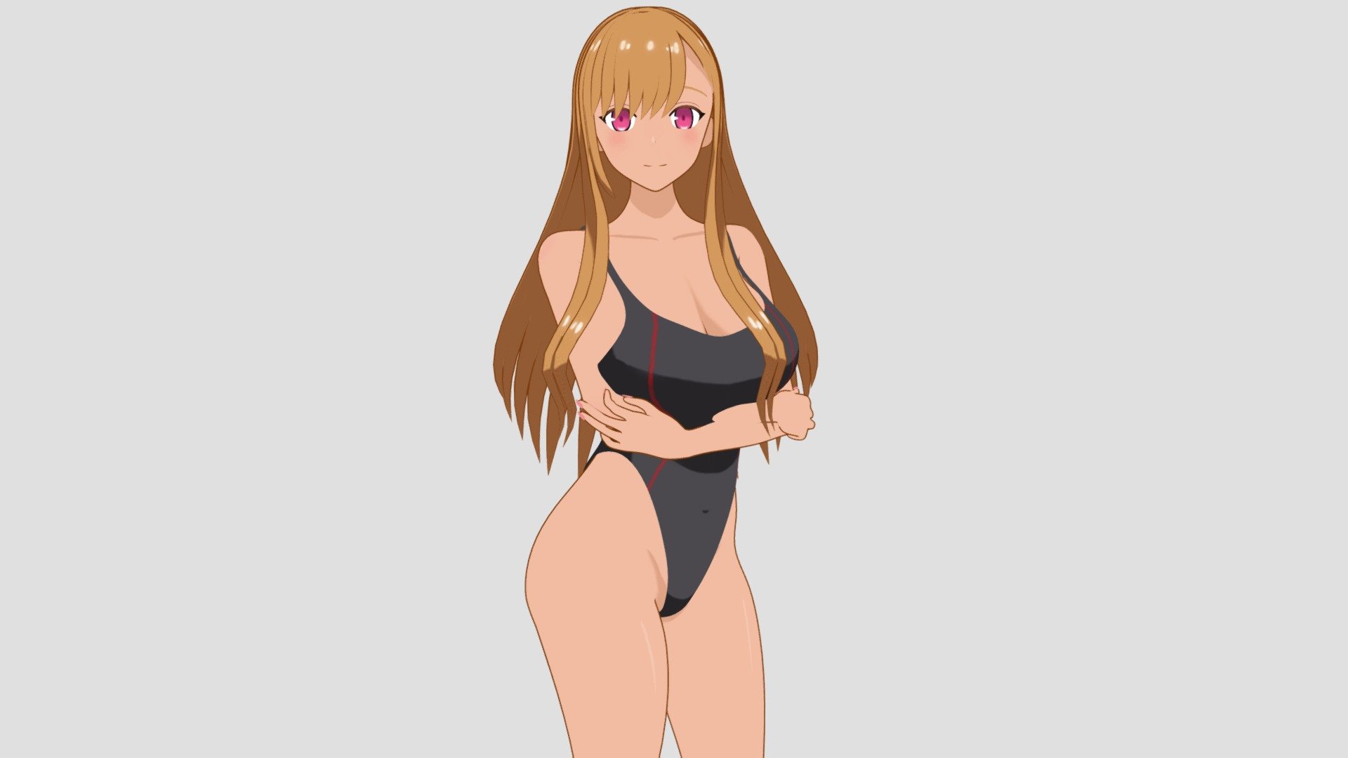 Hana embodies the natural grace of blooming flowers. Her 3D model captures the softness of her movements and the serenity of her gaze. With the full rig, you can explore the expressiveness of this character in a wide range of poses.

Summer Collection: 5 Anime Bikini 3D Characters

Image gallery: Click here

Contains:




.blend (source from Blender 3+)

.textures

rigged

can turn on/off Outline through modifier and material.


 - Hana - Buy Royalty Free 3D model by LessaB3D 3d model