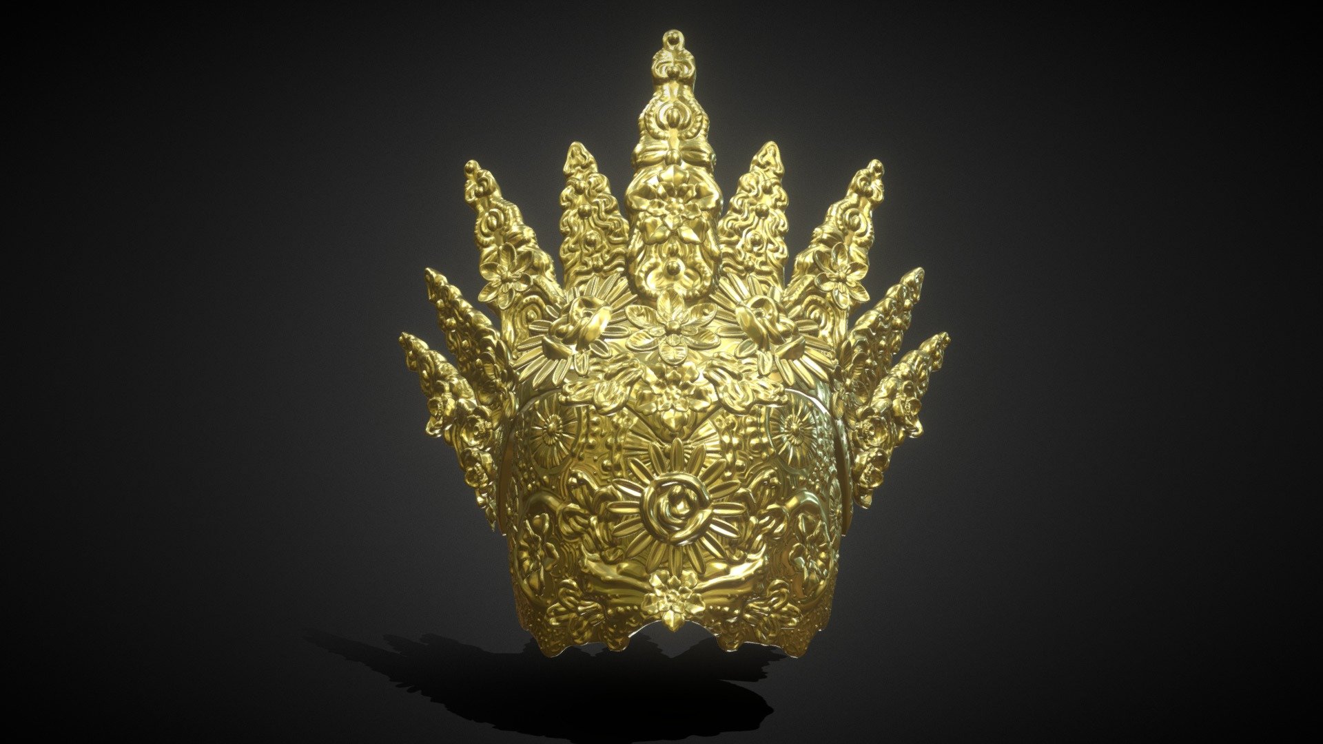 Natural Headpiece Mask inspired in some artworks ready for 3D Print I included the OBJ, STL, and ZBrush Tool files If you need 3D Game Assets or STL files I can do commission works 3d model