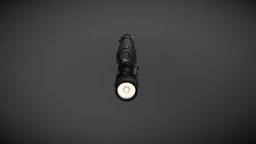 Beretta M9A1 flash, pistol, beretta, m9a1, weapon, low-poly, game, military