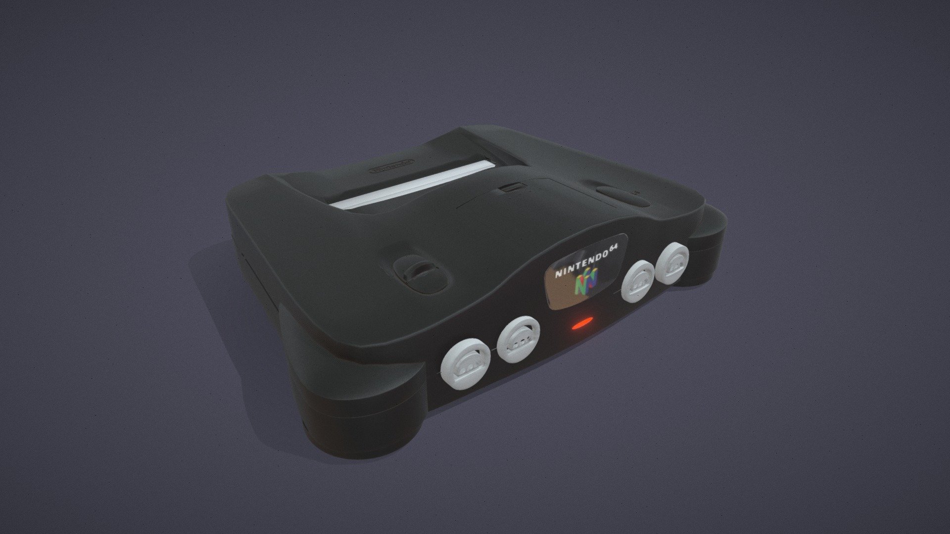 Model made in Blender for games and ambient renders - Nintendo 64 Console - Buy Royalty Free 3D model by mskullkid 3d model