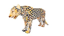 Leopard Illustration forest, tiger, africa, animals, wild, mammal, african, zoo, safari, puma, lion, jaguar, nature, panther, leopard, wildlife, illustration, lioness, bigcat, animal