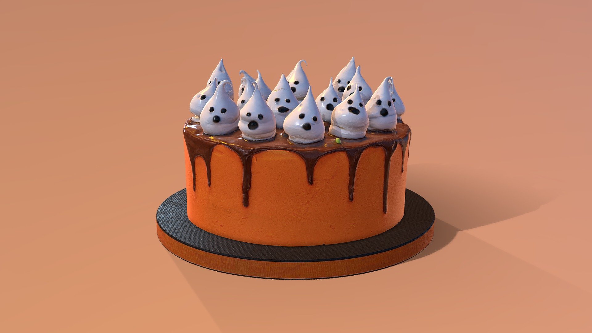 This premium Spooky Meringue Ghosts Cake was created using photogrammetry which is made by CAKESBURG Premium Cake Shop in the UK. You can purchase real cake from this link: https://cakesburg.co.uk/products/spooky-ghosts-halloween-cake

Slice Textures 4096*4096px PBR photoscan-based materials (Base Color, Normal, Roughness, Specular, AO) - Spooky Ghosts Halloween Cake - Buy Royalty Free 3D model by Cakesburg Premium 3D Cake Shop (@Viscom_Cakesburg) 3d model